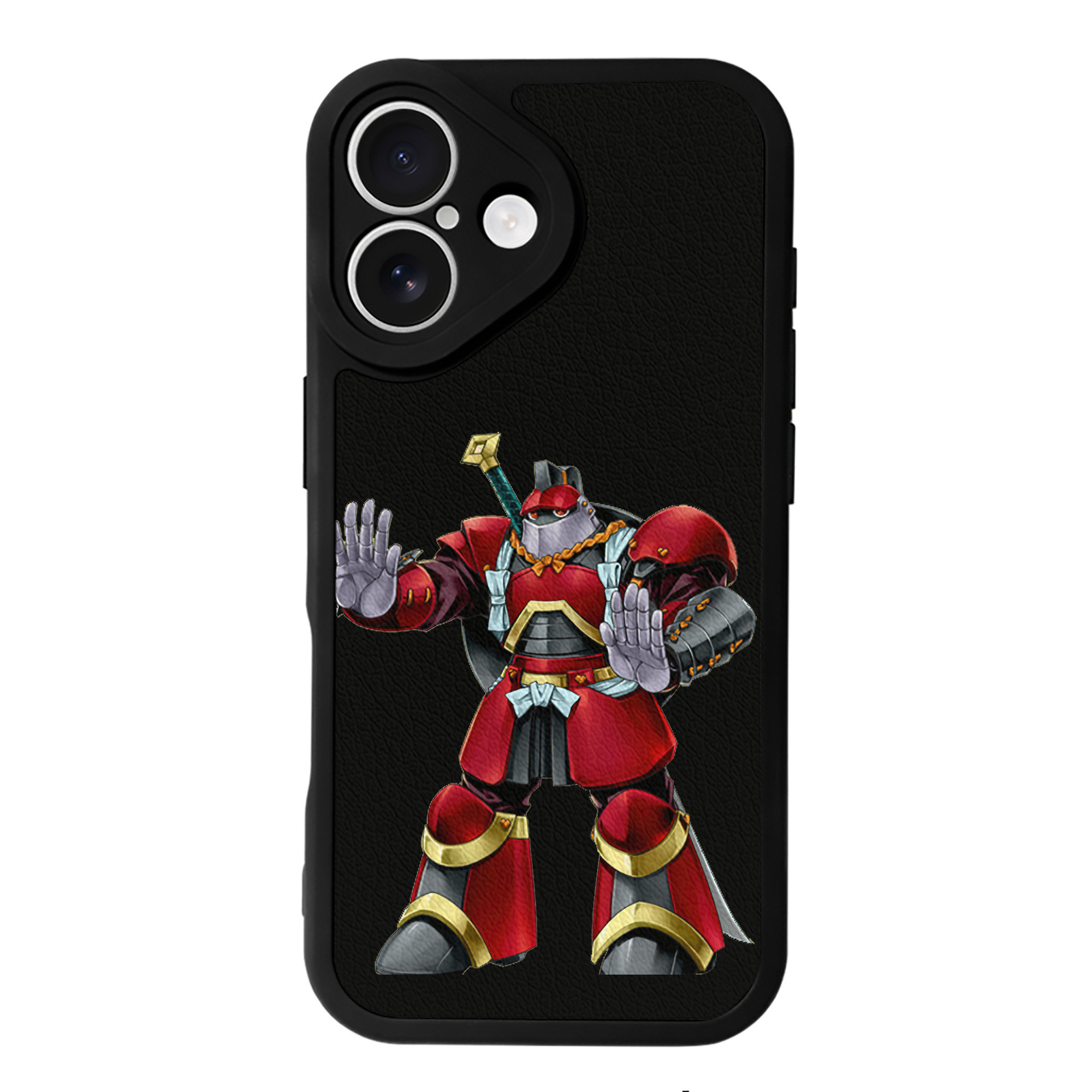 遊☆戯☆王 Yu-Gi-Oh! 【iPhone 16シリーズ対応】シリコンスマホケース（レザー調） 材質：シリコン